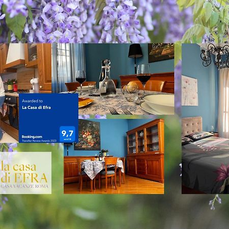 Apartament La Casa Di Efra Rzym Zewnętrze zdjęcie
